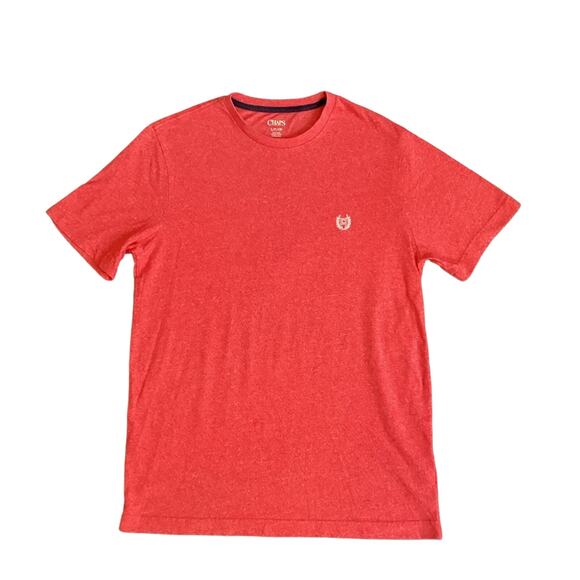 Chap’s Men’s T-Shirt Color Red Size Small - Picture 1 of 4